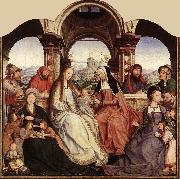 MASSYS, Quentin St Anne Altarpiece (central panel)  g oil painting